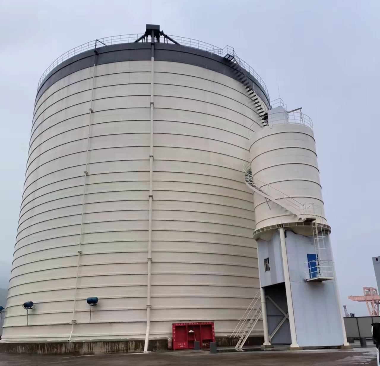 红旗10万吨水泥钢板库